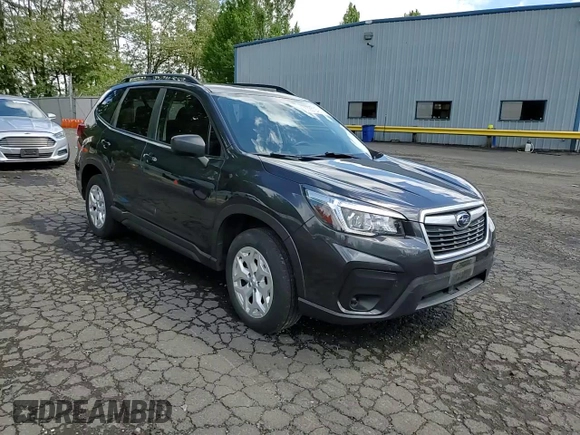2019 Subaru Forester with VIN JF2SKACC7KH463306, listed as a Copart auction lot 57237345 with 21,680 mi miles and Salvage title. Bid and sale history available at DreamBid. Image 13.