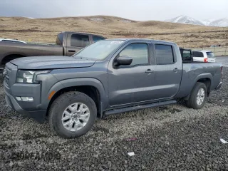 2023 Nissan Frontier SV with VIN 1N6ED1FK4PN631238, listed as a Copart auction lot 43640525 with 26,974 mi miles and Salvage title. Bid and sale history available at DreamBid. Image 1.