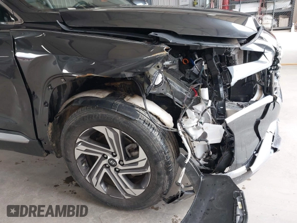 2023 Hyundai Santa Fe SEL with VIN 5NMS3DAJ6PH608467, listed as a IAAI auction lot 41957185 with 8,672 mi miles and . Bid and sale history available at DreamBid. Image 6.
