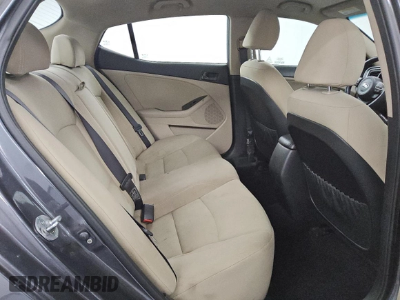 2015 Kia Optima LX с VIN KNAGM4A77F5626417, выставлен на аукционе Copart как лот 57784605 с пробегом 185 381 миль миль и Чистый • Clean title. История ставок и продаж доступна на DreamBid. Изображение 10.
