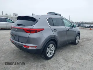 2017 Kia Sportage LX with VIN KNDPM3AC4H7231189, listed as a IAAI auction lot 42001412 with 83,550 mi miles. Bid and sale history available at carsss.com. Image 4.