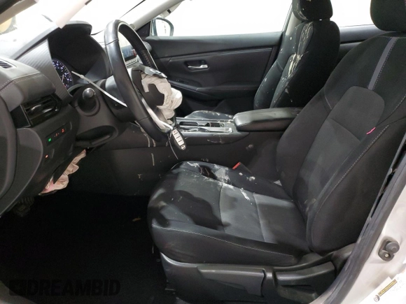 2022 Nissan Sentra SV with VIN 3N1AB8CV9NY290274, listed as a Copart auction lot 50655435 with 53,060 mi miles and Salvage Title. Bid and sale history available at DreamBid. Image 7.