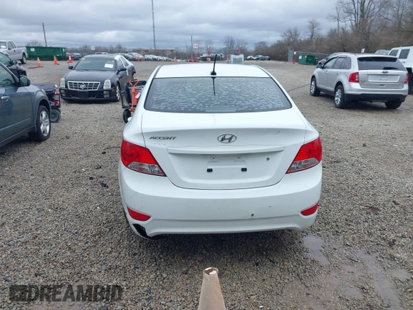 2012 Hyundai Accent GLS with VIN KMHCT4AE8CU207332, listed as a IAAI auction lot 41846183 with 163,190 mi miles. Bid and sale history available at carsss.com. Image 17.