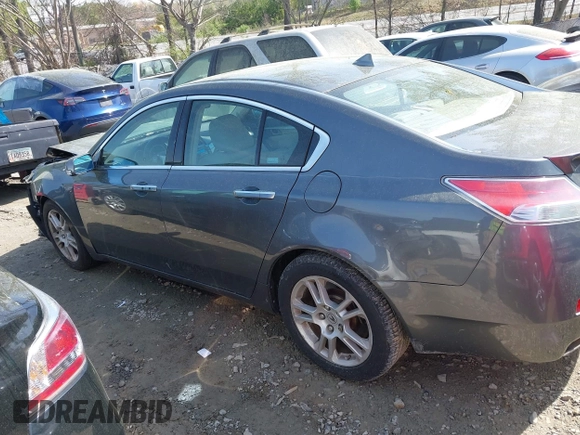 2009 Acura TL Tech with VIN 19UUA86569A019919, listed as a IAAI auction lot 41908425 with 109,726 mi miles. Bid and sale history available at carsss.com. Image 14.