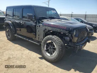 2020 Jeep Wrangler Unlimited Rubicon с VIN 1C4HJXFN3LW350249, выставлен на аукционе Copart как лот 60696895 с пробегом 56 577 миль миль и Списание • Salvage title. История ставок и продаж доступна на DreamBid. Изображение 4.