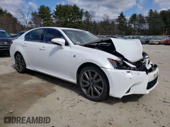 2015 Lexus GS 350 with VIN JTHCE1BL1FA000831, listed as a Copart auction lot 50019535 with 179,121 mi miles and Clean Title. Bid and sale history available at carsss.com. Image 4.