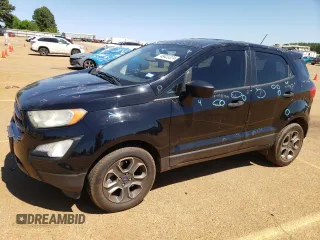 2018 Ford EcoSport S z VIN MAJ3P1REXJC239140, wystawiony jako Copart lot #49423374 z przebiegiem 46 284 mil mil oraz Tytuł czysty. Historia ofert i sprzedaży dostępna na DreamBid. Obrazek 1.