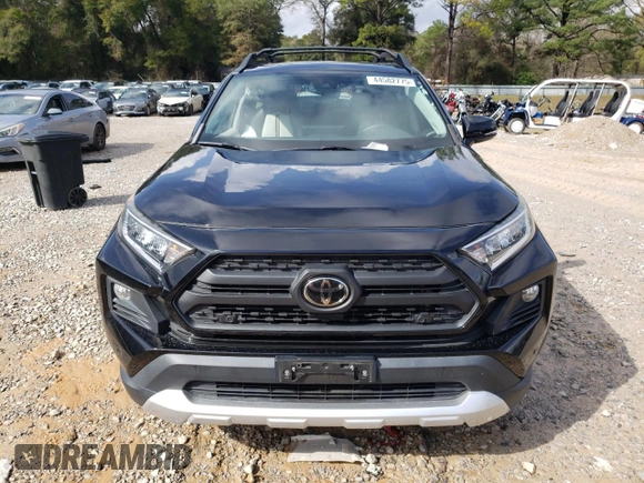 2019 Toyota RAV4 Adventure with VIN 2T3J1RFV7KW006630, listed as a Copart auction lot 44582775 with 52,174 mi miles and Salvage title. Bid and sale history available at DreamBid. Image 5.