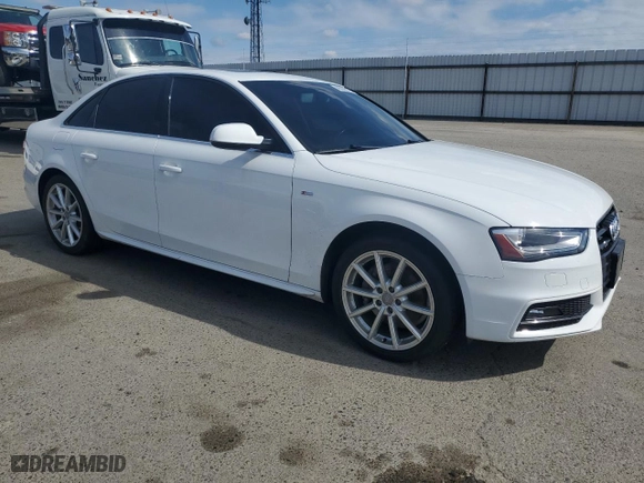 2016 Audi A4 Premium with VIN WAUBFAFL4GN008711, listed as a Copart auction lot 46235975 with 90,991 mi miles and Salvage Title. Bid and sale history available at carsss.com. Image 4.