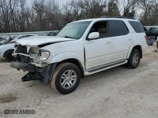 2004 Toyota Sequoia Limited with VIN 5TDBT48A34S213774, listed as a Copart auction lot 45652025 with 176,509 mi miles and Salvage Title. Bid and sale history available at carsss.com. Image 1.