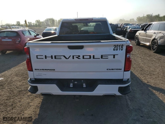 2021 Chevrolet Silverado 1500 Custom with VIN 1GCUYBEF3MZ114210, listed as a Copart auction lot 71460514 with 85,399 mi miles and Non Repairable. Bid and sale history available at carsss.com. Image 6.