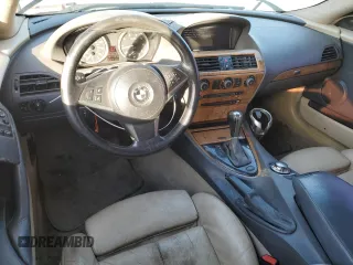 2004 BMW 6 Series 645Ci with VIN WBAEH73454B189659, listed as a Copart auction lot 87138464 with 207,711 mi miles and Clean Title. Bid and sale history available at carsss.com. Image 8.