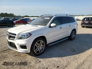 2015 Mercedes-Benz GL-Class GL 63 AMG with VIN 4JGDF7EE3FA585524, listed as a Copart auction lot 74968724 with 99,684 mi miles and Salvage Title. Bid and sale history available at carsss.com. Image 1.