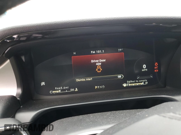 2023 Lincoln Aviator Standard z VIN 5LM5J6XC8PGL23972, wystawiony jako Copart lot #43996485 z przebiegiem 9 445 mil mil oraz Szkoda całkowita • Salvage title. Historia ofert i sprzedaży dostępna na DreamBid. Obrazek 9.