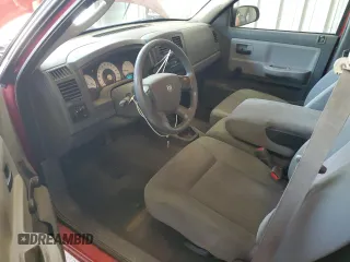 2005 Dodge Dakota ST with VIN 1D7HW22K95S236742, listed as a Copart auction lot 54056535 with 90,638 mi miles and Salvage title. Bid and sale history available at DreamBid. Image 8.