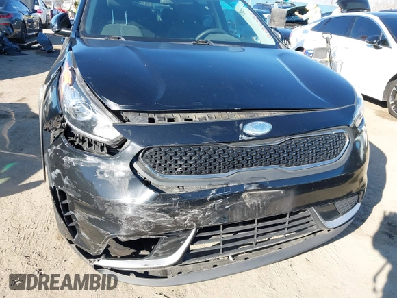 2019 Kia Niro LX with VIN KNDCB3LC4K5241497, listed as a IAAI auction lot 41670537 with 55,066 mi miles. Bid and sale history available at carsss.com. Image 6.