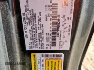 2017 Ford Mustang V6 z VIN 1FA6P8AM8H5208458, wystawiony jako Copart lot #60835695 z przebiegiem 74 987 mil mil oraz Czysty tytuł • Clean title. Historia ofert i sprzedaży dostępna na DreamBid. Obrazek 12.