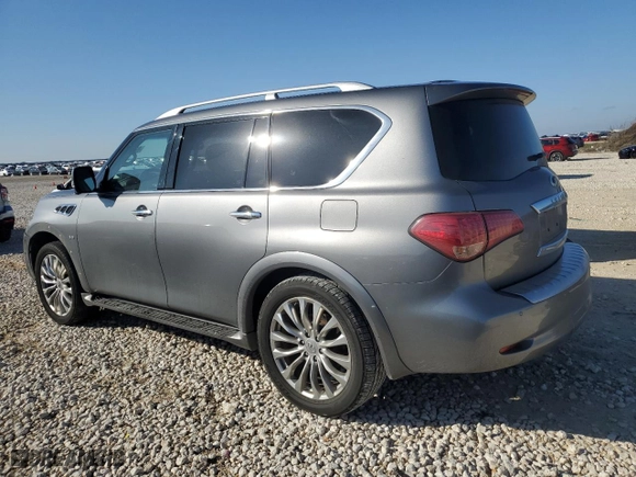 2016 Infiniti QX80 with VIN JN8AZ2NF4G9610092, listed as a Copart auction lot 86303234 with 149295 miles and Salvage Title. Bid and sale history available at carsss.com. Image 2.