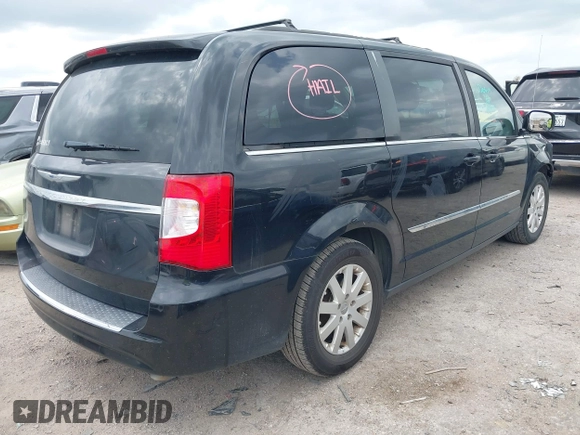 2016 Chrysler Town & Country Touring with VIN 2C4RC1BG7GR287707, listed as a IAAI auction lot 42136625 with 86,684 mi miles and . Bid and sale history available at DreamBid. Image 4.