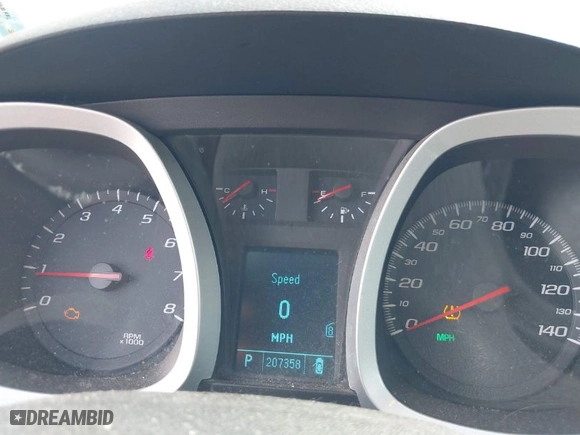 2010 Chevrolet Equinox LS with VIN 2CNALBEW2A6227084, listed as a IAAI auction lot 41948368 with 207,358 mi miles. Bid and sale history available at carsss.com. Image 7.