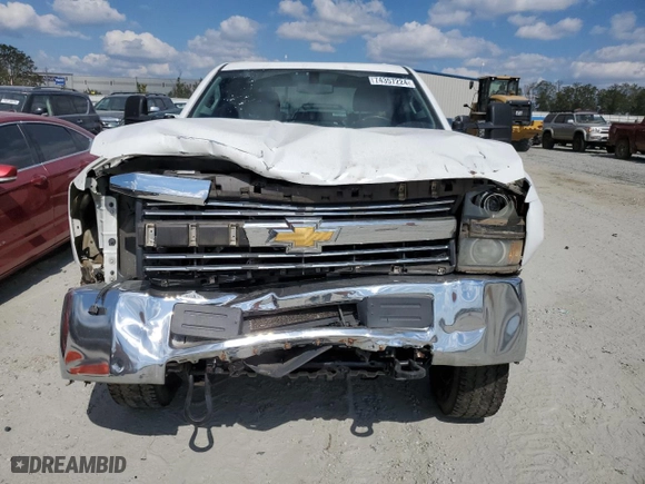 2015 Chevrolet Silverado 2500HD Work Truck with VIN 1GC1CUEG6FF142996, listed as a Copart auction lot 74357224 with 252,698 mi miles and Salvage Title. Bid and sale history available at carsss.com. Image 5.