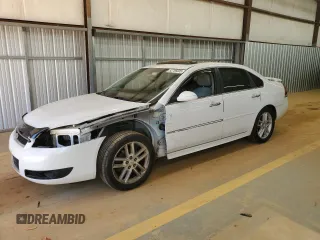 2012 Chevrolet Impala LTZ with VIN 2G1WC5E3XC1102909, listed as a Copart auction lot 52786605 with 185,134 mi miles and Salvage Title. Bid and sale history available at DreamBid. Image 1.