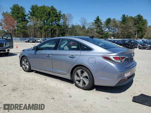 2016 Hyundai Sonata Hybrid Limited with VIN KMHE34L15GA029860, listed as a Copart auction lot 54985255 with 117,497 mi miles and Clean Title. Bid and sale history available at carsss.com. Image 2.