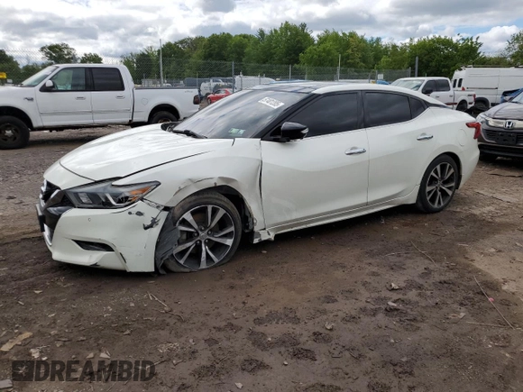 2018 Nissan Maxima SV z VIN 1N4AA6AP8JC367430, wystawiony jako Copart lot #57401205 z przebiegiem 62 766 mil mil oraz Szkoda całkowita • Salvage title. Historia ofert i sprzedaży dostępna na DreamBid. Obrazek 1.
