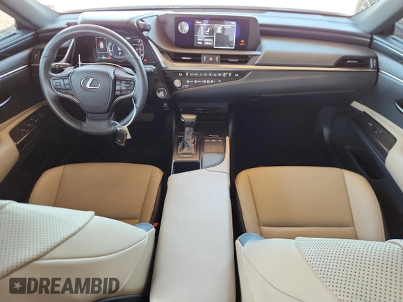 2021 Lexus ES 350 with VIN 58ACZ1B17MU087705, listed as a Copart auction lot 59270375 with 40,846 mi miles and Salvage title. Bid and sale history available at DreamBid. Image 8.