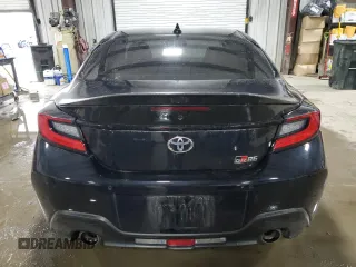 2023 Toyota GR86 with VIN JF1ZNBC12P8754575, listed as a Copart auction lot 44848085 with 18,787 mi miles and Salvage Title. Bid and sale history available at carsss.com. Image 6.
