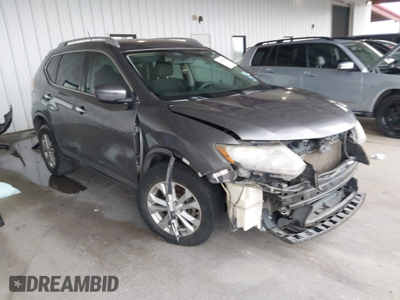 2016 Nissan Rogue S with VIN KNMAT2MT7GP660114, listed as a IAAI auction lot 40888481 with 154,786 mi miles and . Bid and sale history available at DreamBid. Image 1.