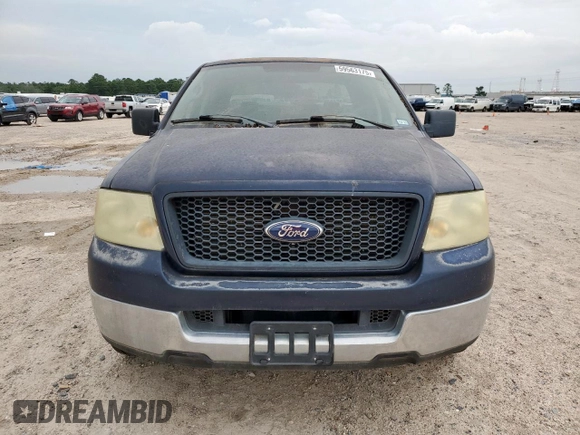 2005 Ford F-150 XLT with VIN 1FTPW12585KF09387, listed as a Copart auction lot 59563175 with 194,153 mi miles and Salvage title. Bid and sale history available at DreamBid. Image 5.