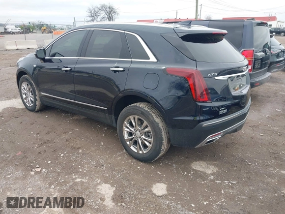 2021 Cadillac XT5 AWD Premium Luxury with VIN 1GYKNDRS6MZ147571, listed as a IAAI auction lot 41864286 with 46,144 mi miles. Bid and sale history available at carsss.com. Image 3.