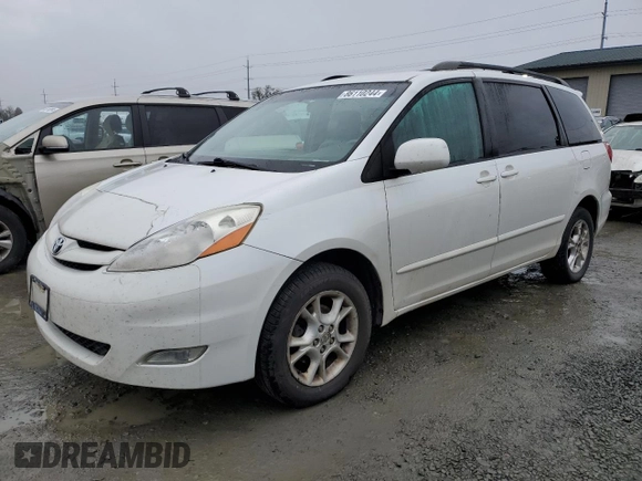 2006 Toyota Sienna XLE with VIN 5TDBA22C36S076388, listed as a Copart auction lot 86110244 with 212,132 mi miles and Clean Title. Bid and sale history available at carsss.com. Image 1.