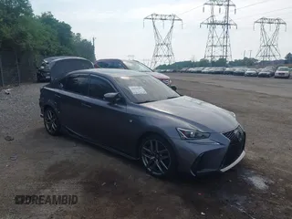 2019 Lexus IS 300 with VIN JTHC81D24K5038486, listed as a IAAI auction lot 42436297 with 47,485 mi miles and . Bid and sale history available at DreamBid. Image 1.