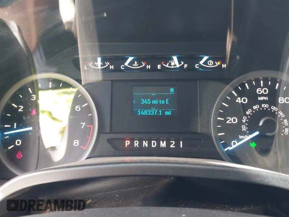 2018 Ford F-150 XL with VIN 1FTEW1CB8JFC47174, listed as a IAAI auction lot 41956391 with 148,337 mi miles. Bid and sale history available at carsss.com. Image 7.