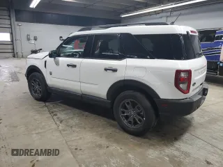2024 Ford Bronco Sport Big Bend z VIN 3FMCR9B65RRE26915, wystawiony jako Copart lot #57317455 z przebiegiem 34 575 mil mil oraz Szkoda całkowita • Salvage title. Historia ofert i sprzedaży dostępna na DreamBid. Obrazek 2.