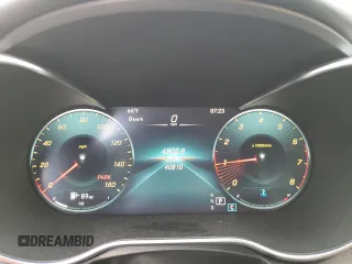 2021 Mercedes-Benz C 300 with VIN W1KWF8DB4MR610817, listed as a Copart auction lot 57913455 with 40,810 mi miles and Salvage title. Bid and sale history available at DreamBid. Image 9.