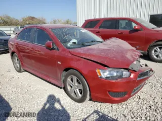 2013 Mitsubishi Lancer SE with VIN JA32V2FW4DU009184, listed as a Copart auction lot 77564104 with 0 mi miles and Salvage Title. Bid and sale history available at carsss.com. Image 4.
