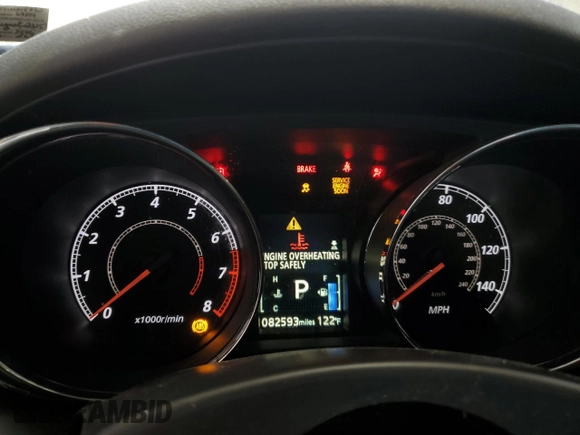 2020 Mitsubishi Outlander ES with VIN JA4AR3AU8LU015270, listed as a Copart auction lot 53287225 with 82,593 mi miles and Salvage title. Bid and sale history available at DreamBid. Image 9.
