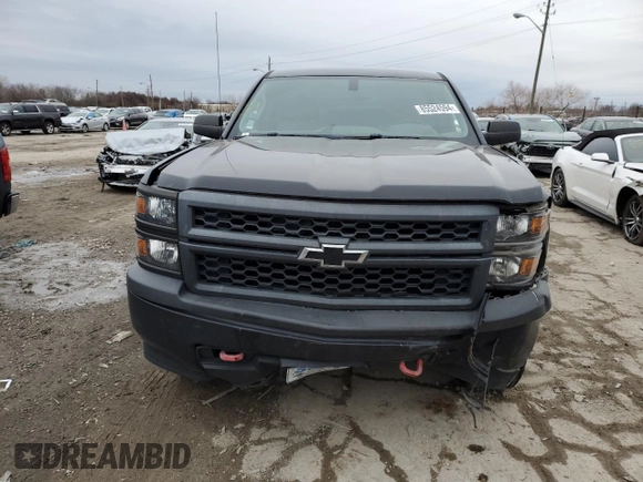 2015 Chevrolet Silverado 1500 Work Truck with VIN 1GCNKPEC6FZ403819, listed as a Copart auction lot 42355495 with 55,673 mi miles and Salvage Title. Bid and sale history available at carsss.com. Image 5.
