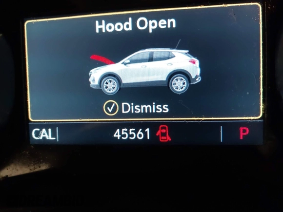 2023 Buick Encore GX Select with VIN KL4MMDSLXPB059067, listed as a IAAI auction lot 41460428 with 45,561 mi miles and . Bid and sale history available at DreamBid. Image 16.
