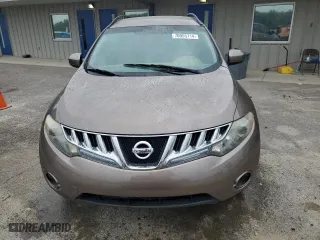 2009 Nissan Murano LE with VIN JN8AZ18W09W141271, listed as a Copart auction lot 70055714 with 208,271 mi miles and Salvage Title. Bid and sale history available at carsss.com. Image 5.