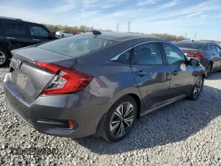 2017 Honda Civic EX-L with VIN 19XFC1F76HE015083, listed as a Copart auction lot 49513045 with 102,827 mi miles and Salvage title. Bid and sale history available at DreamBid. Image 3.