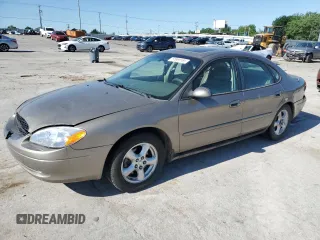 2002 Ford Taurus SES Standard z VIN 1FAFP55U82A154392, wystawiony jako Copart lot #57880165 z przebiegiem 181 582 mil mil oraz Szkoda całkowita • Salvage title. Historia ofert i sprzedaży dostępna na DreamBid. Obrazek 1.