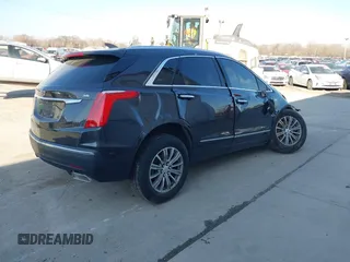 2017 Cadillac XT5 Luxury FWD with VIN 1GYKNBRS0HZ105603, listed as a IAAI auction lot 41786673 with 75,482 mi miles. Bid and sale history available at carsss.com. Image 4.
