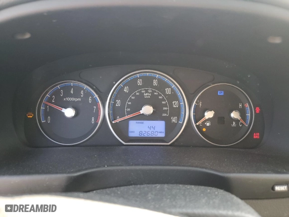 2009 Hyundai Santa Fe GLS with VIN 5NMSG13D09H309165, listed as a Copart auction lot 51279825 with 82,680 mi miles and Salvage Title. Bid and sale history available at carsss.com. Image 9.