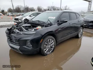 2019 Chevrolet Blazer Premier with VIN 3GNKBFRS1KS660139, listed as a Copart auction lot 81121774 with 68,302 mi miles and Salvage Title. Bid and sale history available at carsss.com. Image 1.