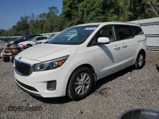 2016 Kia Sedona LX with VIN KNDMB5C15G6158080, listed as a Copart auction lot 55841855 with 145,198 mi miles and Clean Title. Bid and sale history available at DreamBid. Image 1.