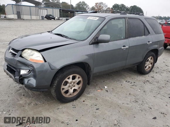 2001 Acura MDX Touring Pkg with VIN 2HNYD18611H526439, listed as a Copart auction lot 82416384 with 172,009 mi miles and Salvage Title. Bid and sale history available at carsss.com. Image 1.